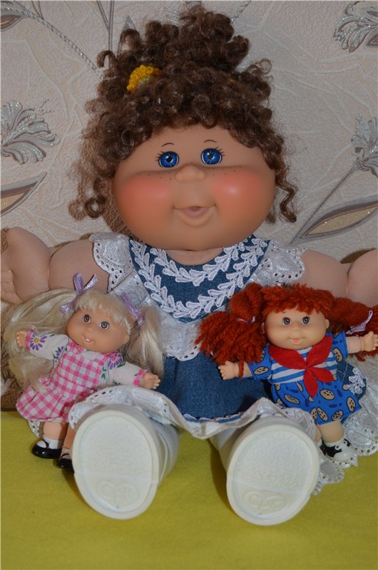Поздравление с праздником от Фэйсинок, Galoob Baby Face doll (фото 7)