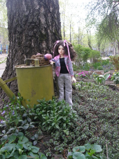 Немного весны. Иланка на прогулке (фото 10)