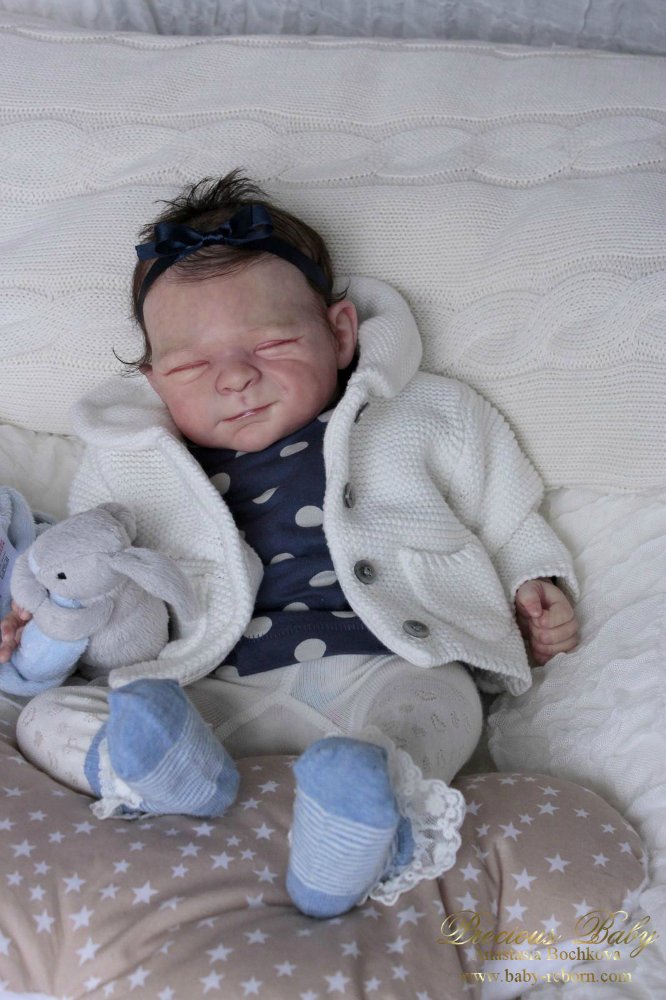 Первая улыбка... Кукла реборн Анастасии Бочковой