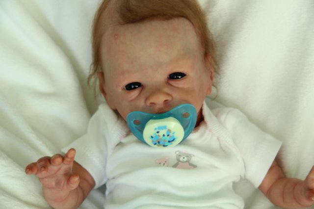 Крошка Мэгги. Кукла реборн Саутер Антонины (фото 3)