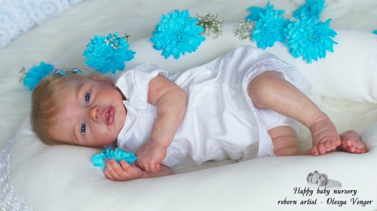 Моя маленькая Бэль. Кукла реборн Олеси Венгер