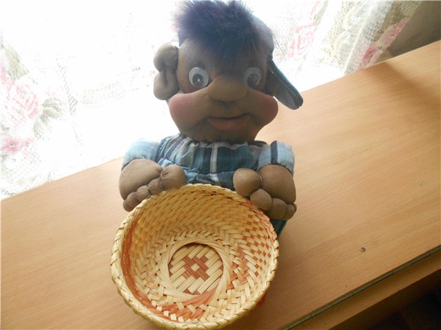 Сашок. Авторская игрушка, чулочная техника (фото 7)