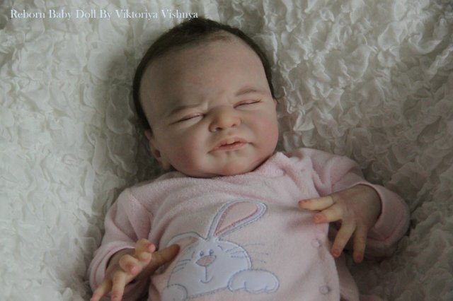 Наконец... представляю вам мою куколку... Реборн Виктории Вишни