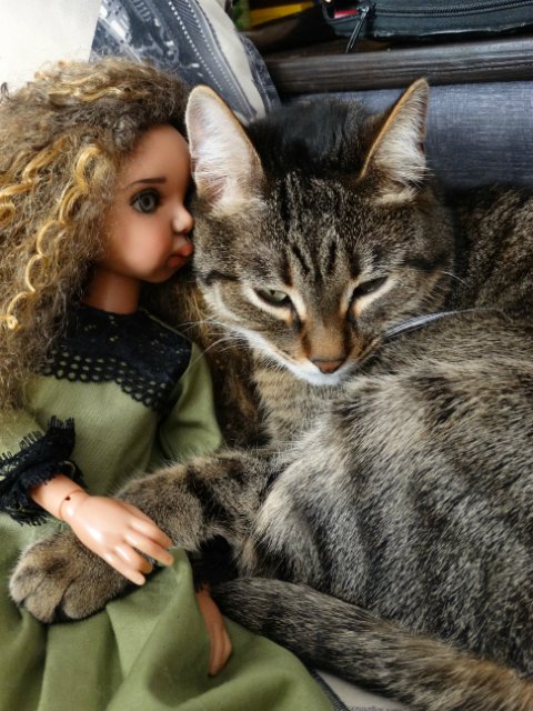 Кимми и её друг — Куклы Kim Lasher (Ким Лашер): авторские BJD (БЖД)