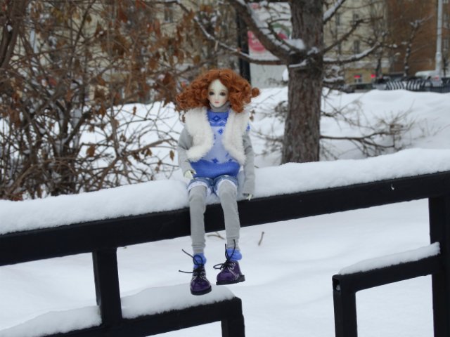 Souldoll Little Metel на прогулке