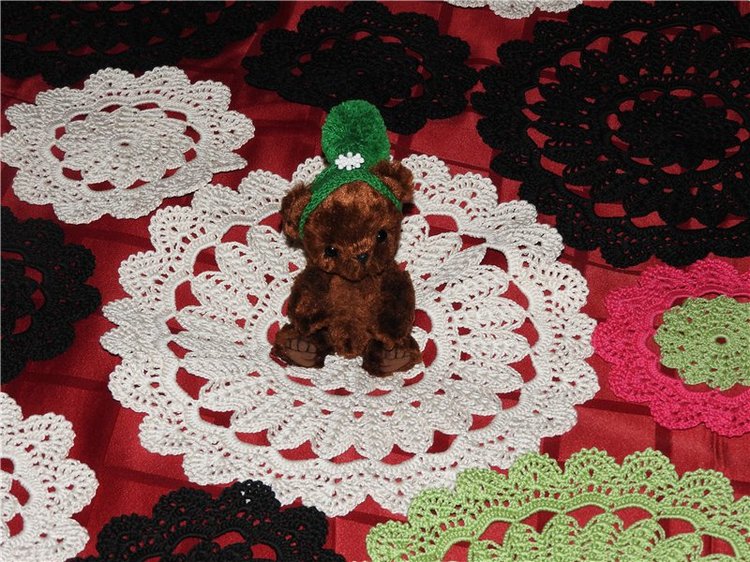 Коллекция вязаных салфеток и Сильвестор от Натальи Сильвестровой. Часть 3 (фото 5)