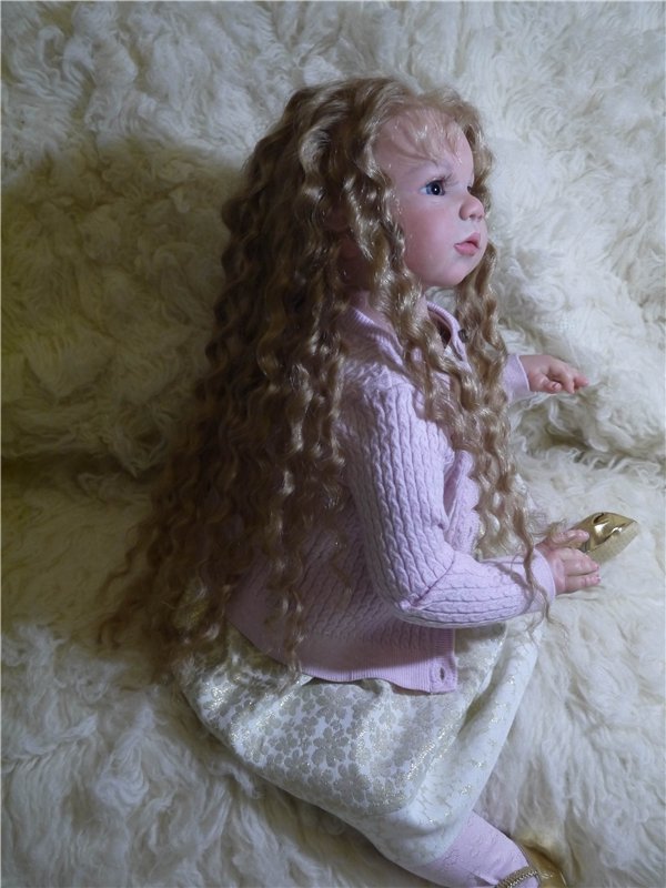 Малышка Злата, кукла реборн Натальи Фединой, Baby-Zest