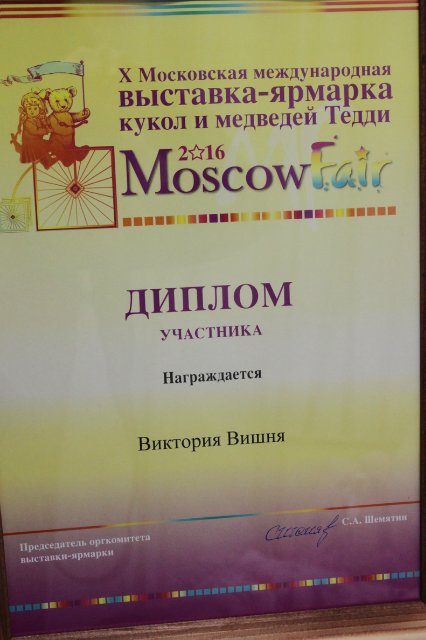 Х Московская международная выставка МишкаГрад 2016