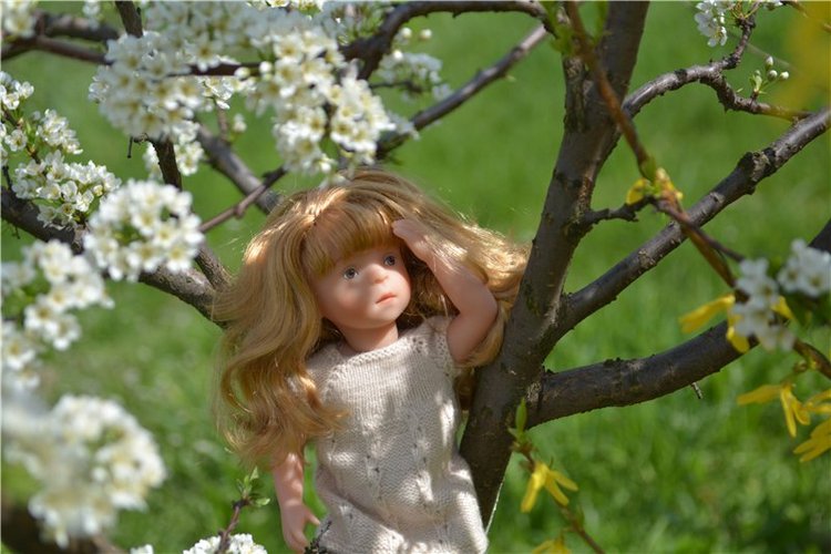 Во саду ли, в огороде — Куклы Sylvia Natterer (Сильвия Наттерер): Gotz