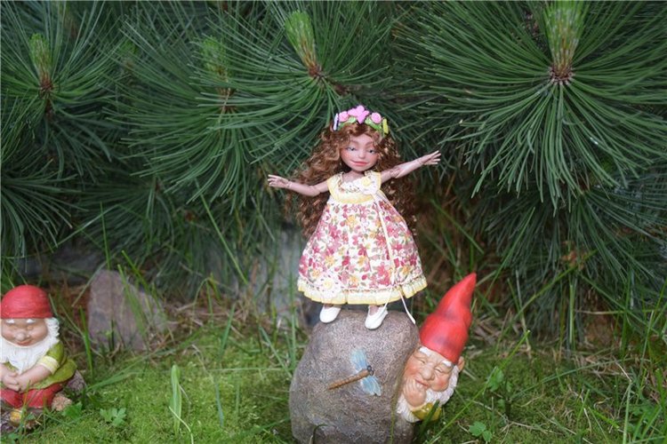 Одна кукла, а столько образов! Распаковка "Домисоль", авторская кукла Марии Пикуновой