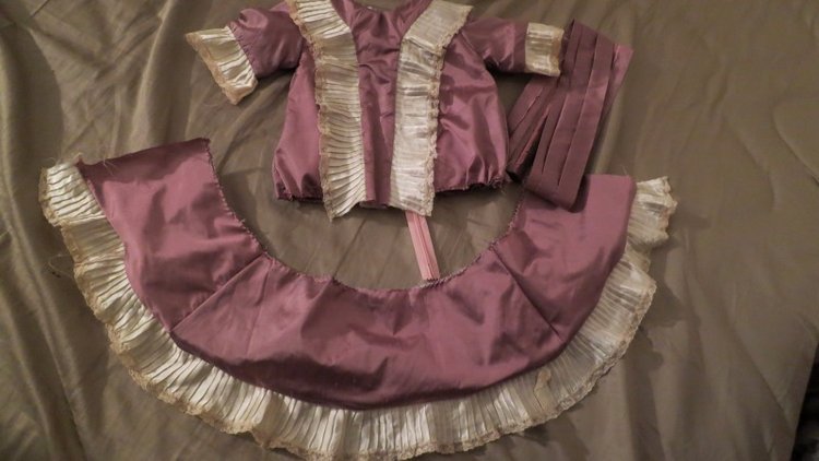 А ля "французкое старинное" платье для Ханночки