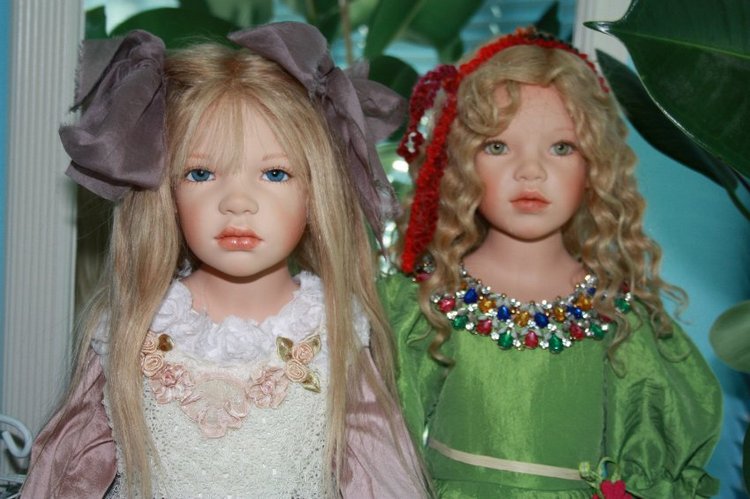 Ангельское создание Маруся и сестрички, коллекционные куклы от Zofia & Henry Zawieruszynski