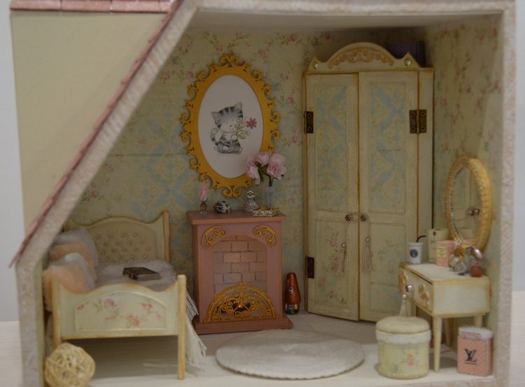 Девичья шкатулка-румбокс для кукол - Уютный чердачОК (фото 3)