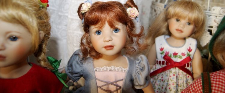 Плюшек много не бывает - маленькие принцессы от Heidi Plusczok