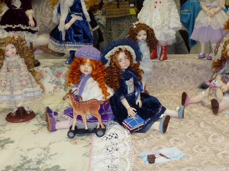 Весенний Бал Кукол на Тишинке: Куклы