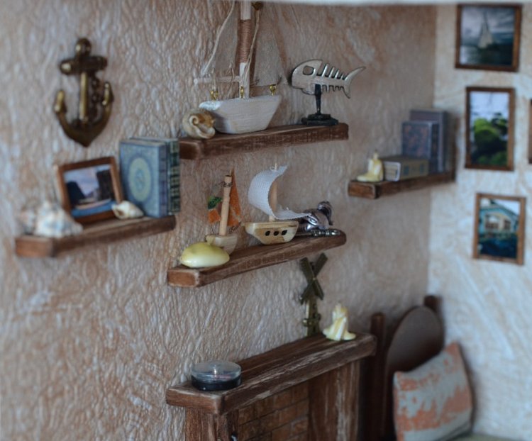 Дом у маяка — Румбоксы и кукольные интерьеры: фото