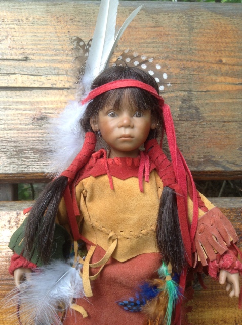 Девочка Индеец Дернеа - Kleine Dernea Himstedt Club 2005 год (фото 5)