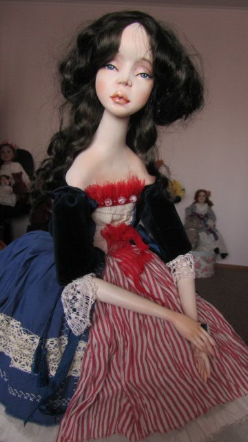 Шамаханская царица - кукла ручной работы (фото 7)