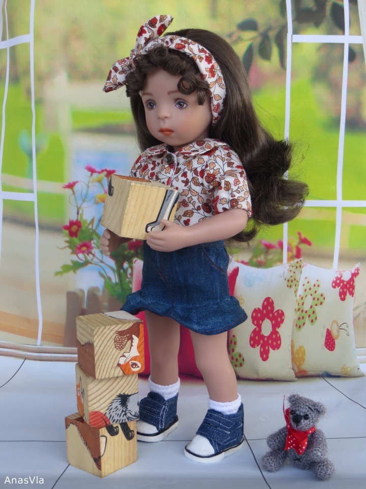 Кеды для Мари Мастер класс по кукольной обуви