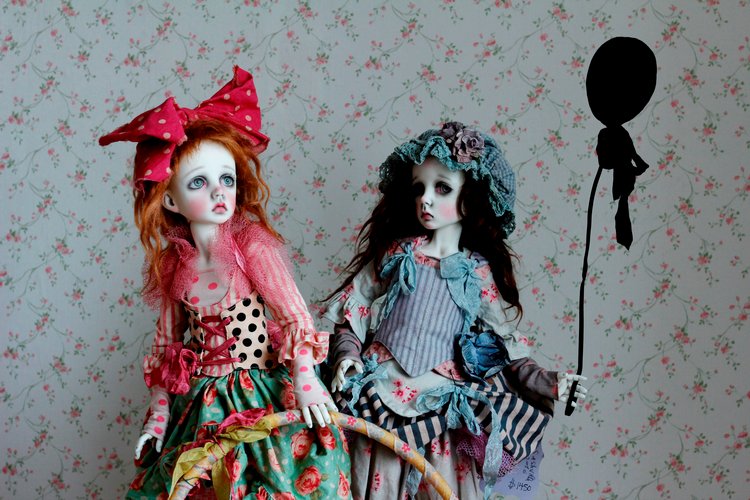 Небесные создания ООАК Val Zeitler by Dollstown - в стиле steampunk