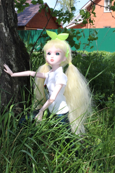 Анжелика на пороге лета - кукла Звезда подиума ООАК 5-ый молд 60 см