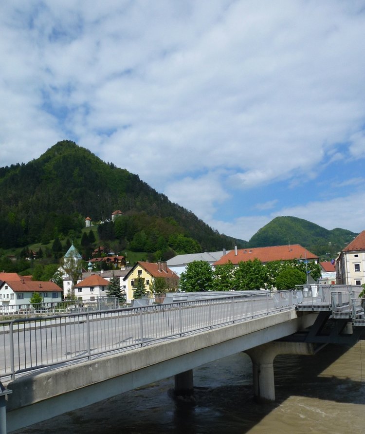 Словения, Светланка и маленький «герой» в одном ботинке