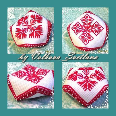 Вышивка в интерьере — Вышивка крестиком (фото 10)