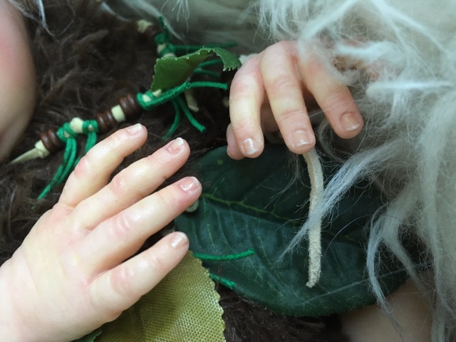 Лесной Эльфёныш,кукла-реборн Элины Кудрявцевой