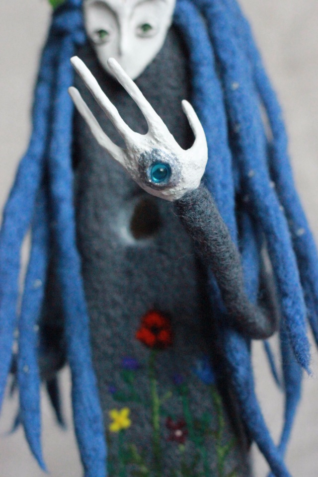 Отражение. Авторская кукла (фото 6)