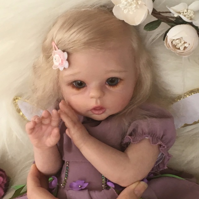 Цветочек-кукла реборн Элины Кудрявцевой