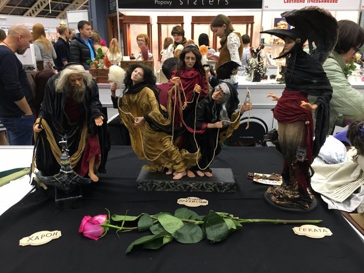 Выставка на Тишинке октябрь 2017 - очень много красоты!!! - часть2