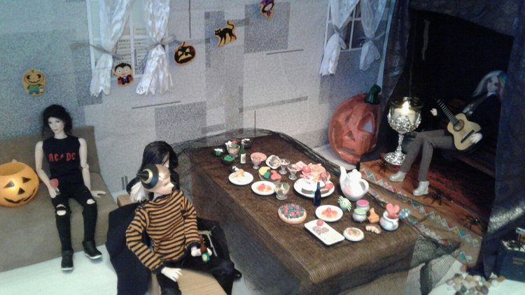 Мой кукольный Хэллоуин 2017