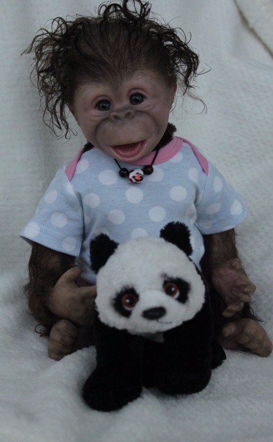 Карамелька кукла-реборн Элины Кудрявцевой