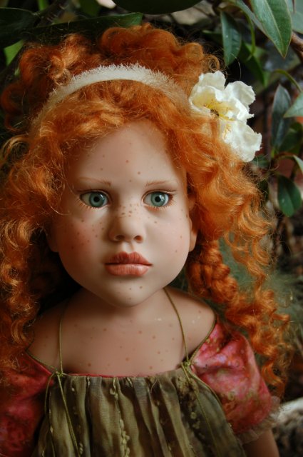Коллекционная кукла Rosa Canina - эльф, что живёт в моём доме (фото 2)