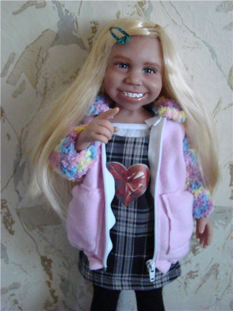 Портретные девочки. Авторские куклы Кондрашовой Ирины