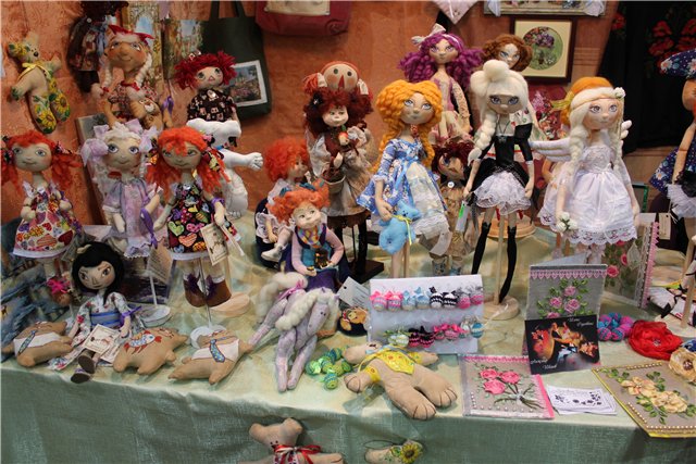 Крупнейшая выставка кукол в Украине «Модна Лялька» 2012, часть 1 (фото 10)