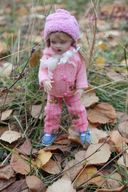 Прогулка с кнопочкой. Теплая одежда для моей куколки