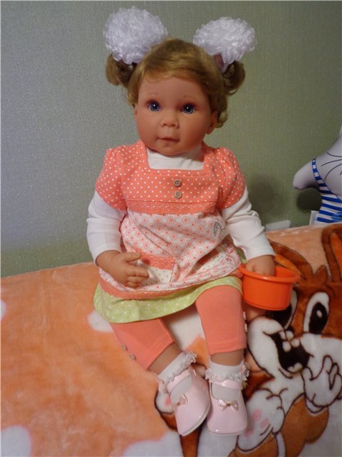 Моя Маруся! Любимая куколка от Lee Middleton и Рева Шик