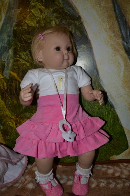 Наконец она приехала - моя рыбка Поньо! Baby Girl Doll Bonnie Chyle (фото 5)