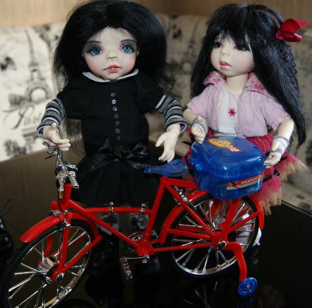 Наша дружная LASHERсемейка -LILLIE,-ERIKA, IVY, VIOLET, FIONA, OOAK Lillie