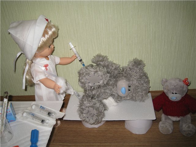 Медсестричка Даша! Кукла "Весна" (фото 4)