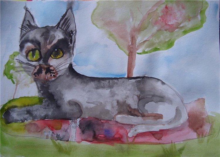 Как рисуют наши дети — Другие хобби и увлечения: сад (фото 6)