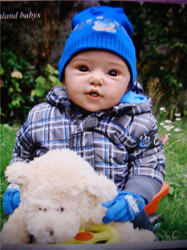 Увидела симпатичного мальчишку. Reborn Prototype Toddler, sculpt Adrie Stoete (фото 10)