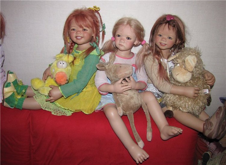 Рыжий лучик солнца - Санрике от Annette Himstedt