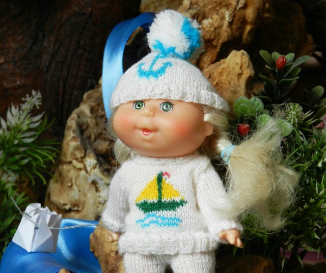 Капустка по имени Кнопик | Бэйбики Капустка по имени Кнопик — Одежда и обувь для кукол своими руками: фото