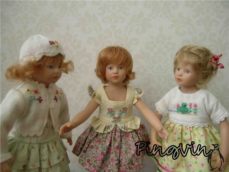 Ах, эти плюшки... куклы Patsi от Heidi Plusczok (фото 8)