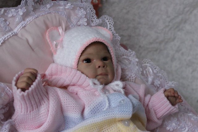 Мышонок Ульяша 3... Куколка реборн Виктории Вишни