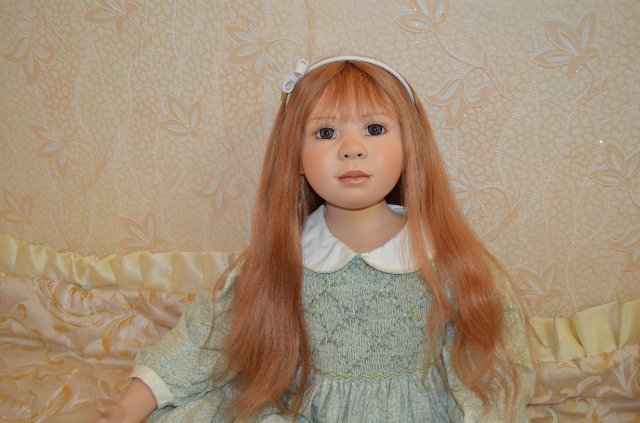 Люсинда, фарфоровая куколка Кристин Оранж (фото 10)