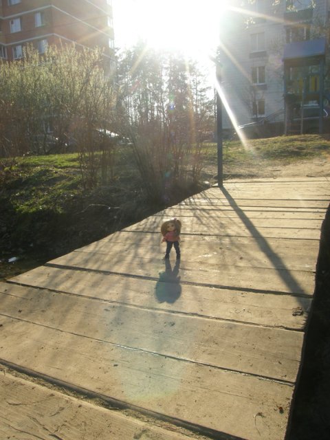 Первая вылазка на улицу. Puki fee Ante, bjd