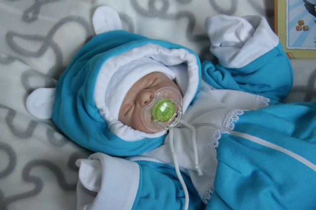 Жульенчик... Малыш реборн Виктории Вишни